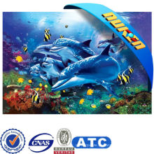 Impressão 2015 azul do cartaz A1 com animais